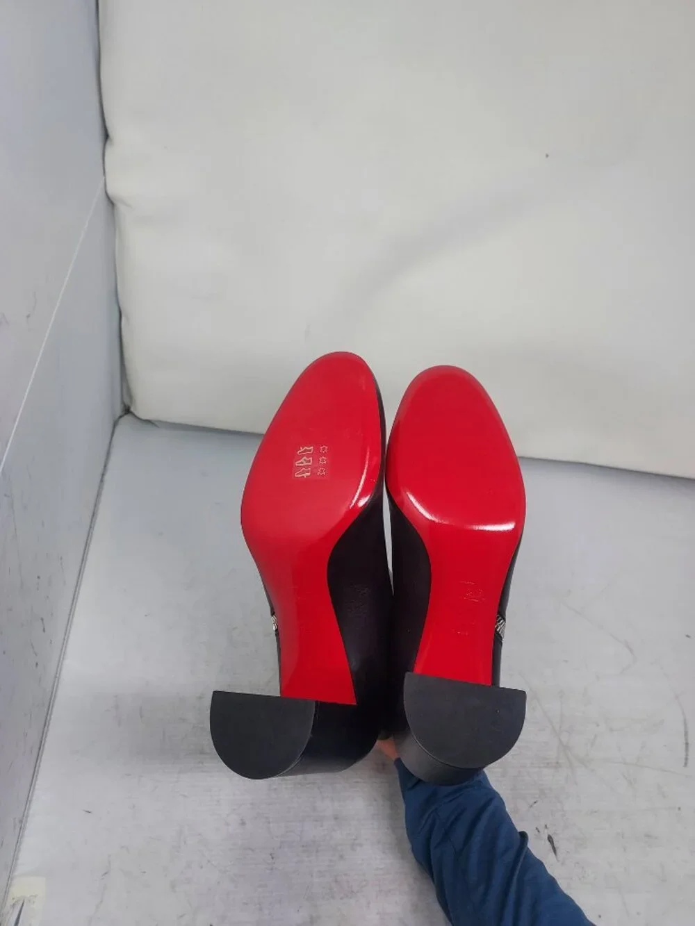 Christian Louboutin Black Ziptotal Black Ankle Boot - Picture 2 of 12